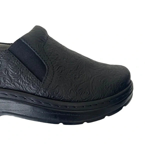 Klogs Naples tooled slip proof clog shoes 7 - Picture 9 of 12